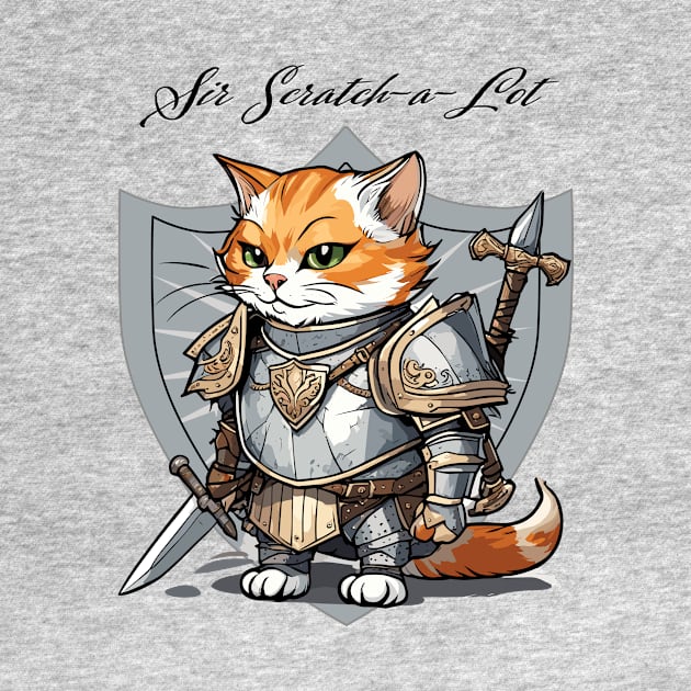 sir cat scratch a lot by Kingrocker Clothing